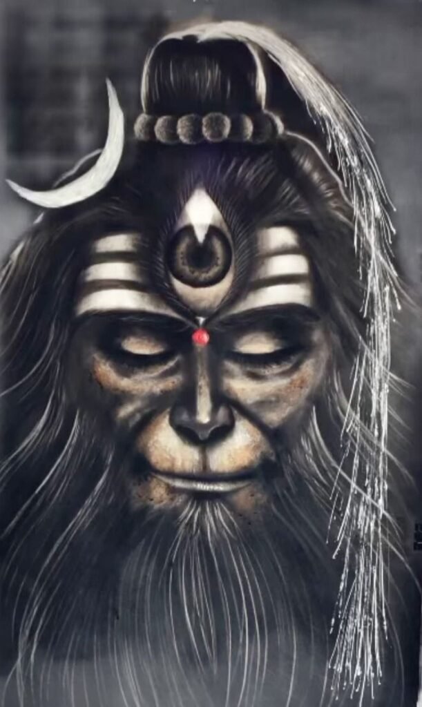hanuman, aghora, anjaneya, aghora anjaneya, bajrangbali, hanuman chalisa